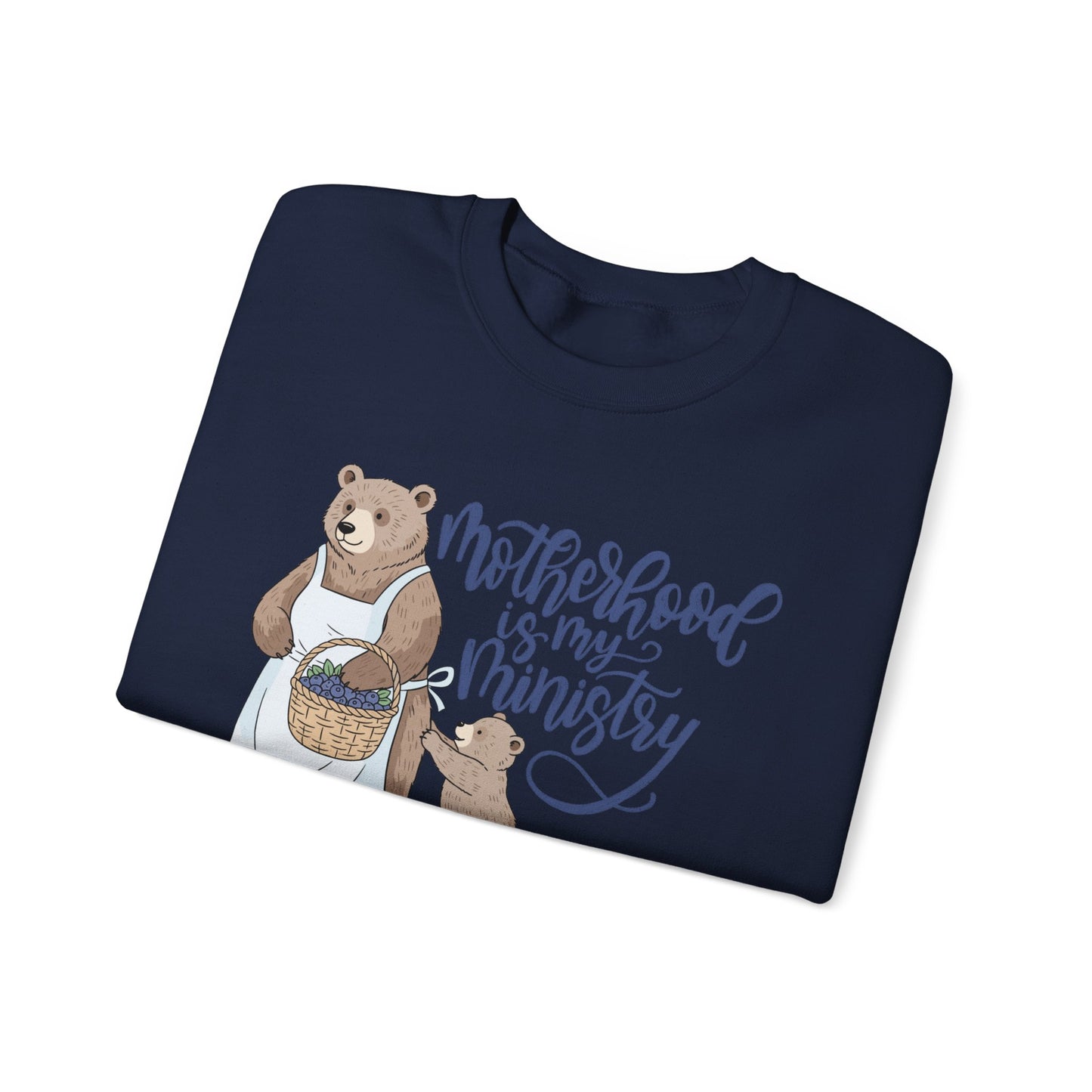 Motherhood Is My Ministry Crewneck Sweatshirt