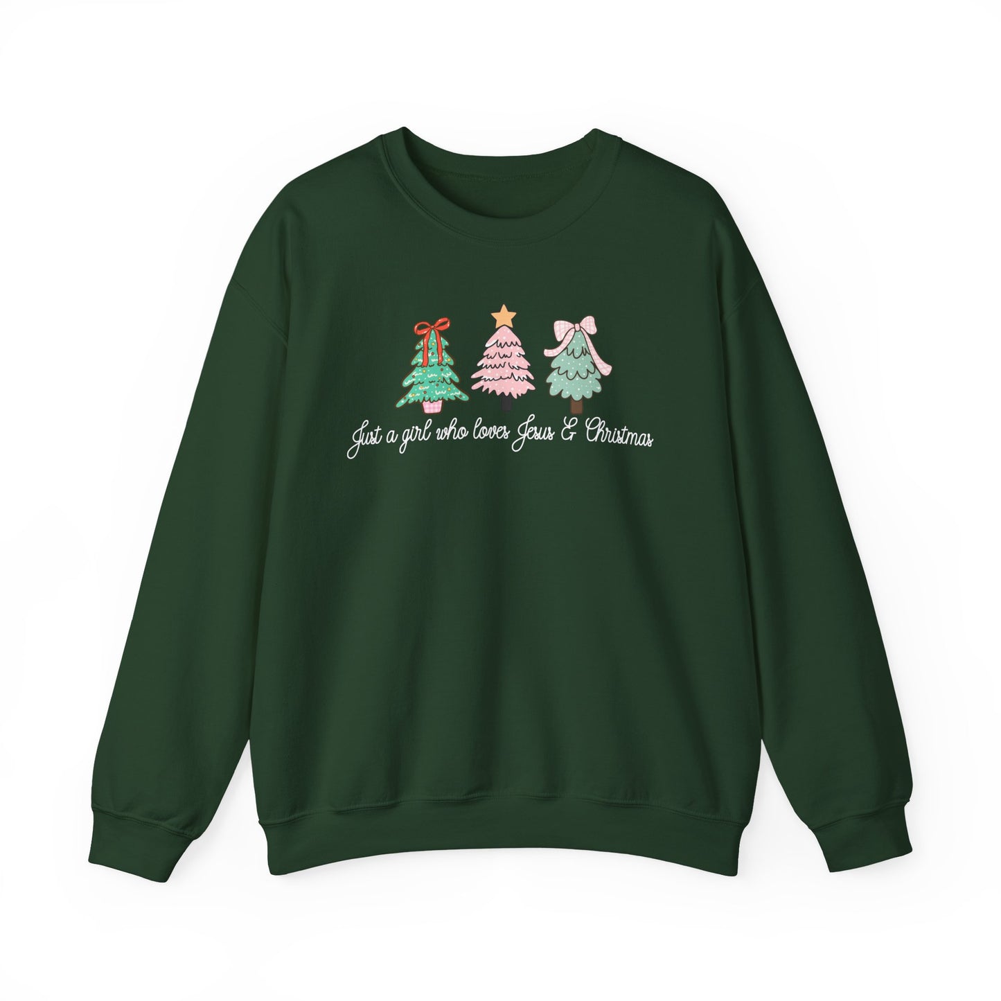 Love Jesus & Christmas Sweatshirt
