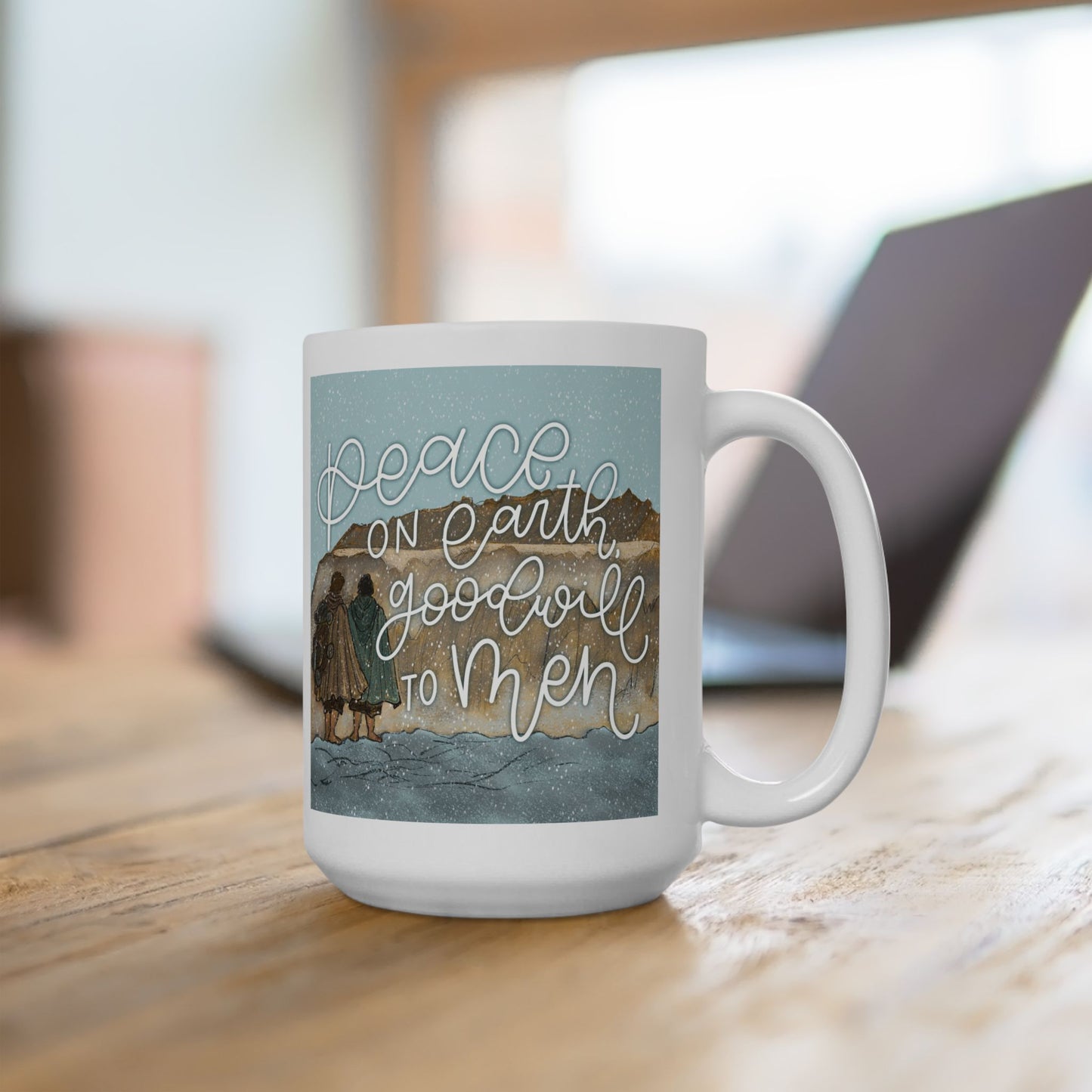 Peace on Earth Lord of the Rings Mug