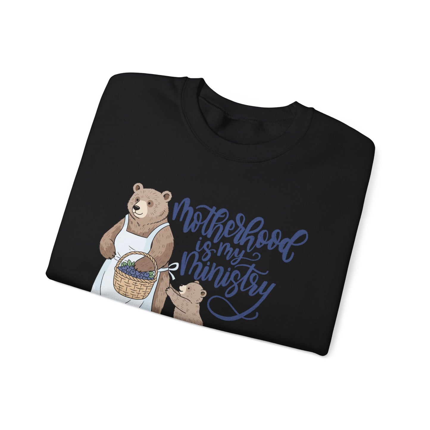 Motherhood Is My Ministry Crewneck Sweatshirt