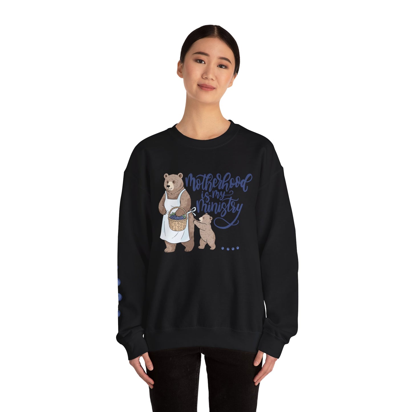Motherhood Is My Ministry Crewneck Sweatshirt