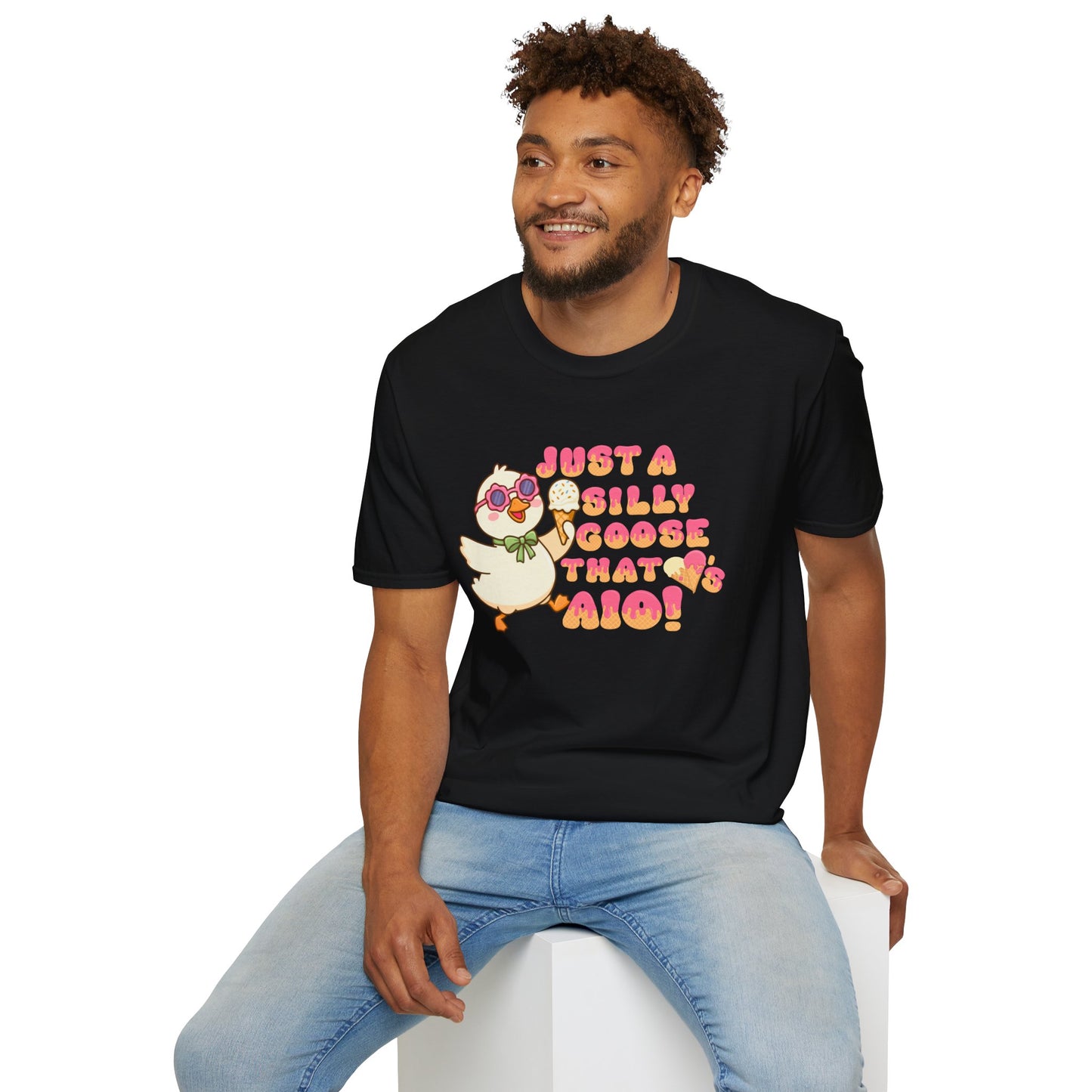 Just a Silly Goose That Loves AIO Tee