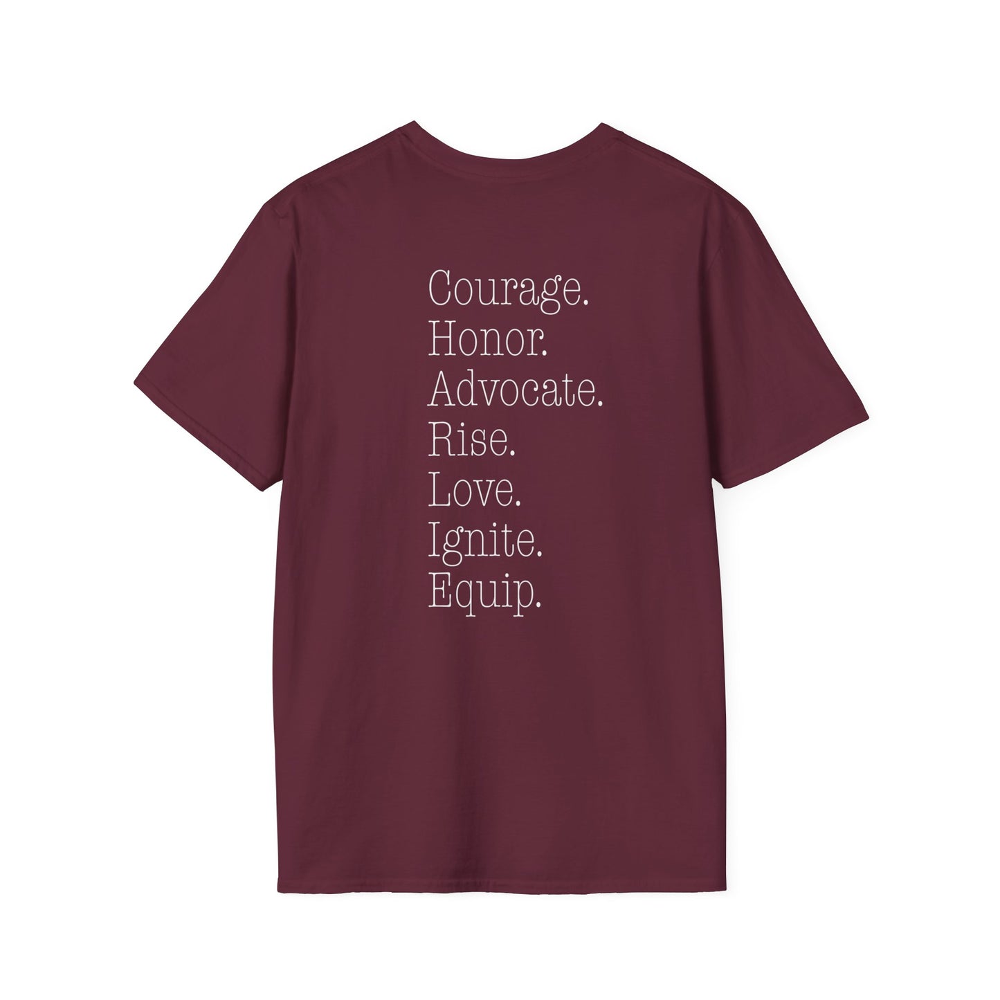 All About Jesus Tee (White Design)