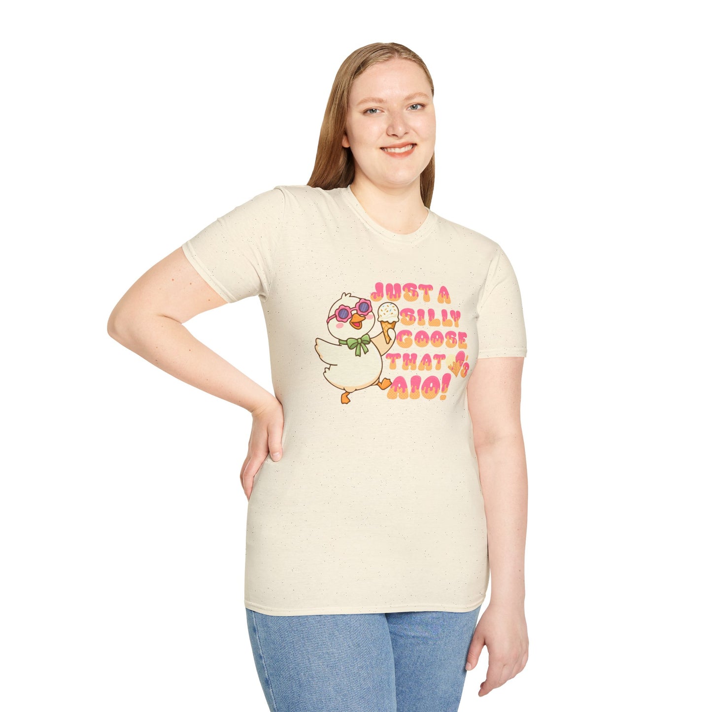 Just a Silly Goose That Loves AIO Tee