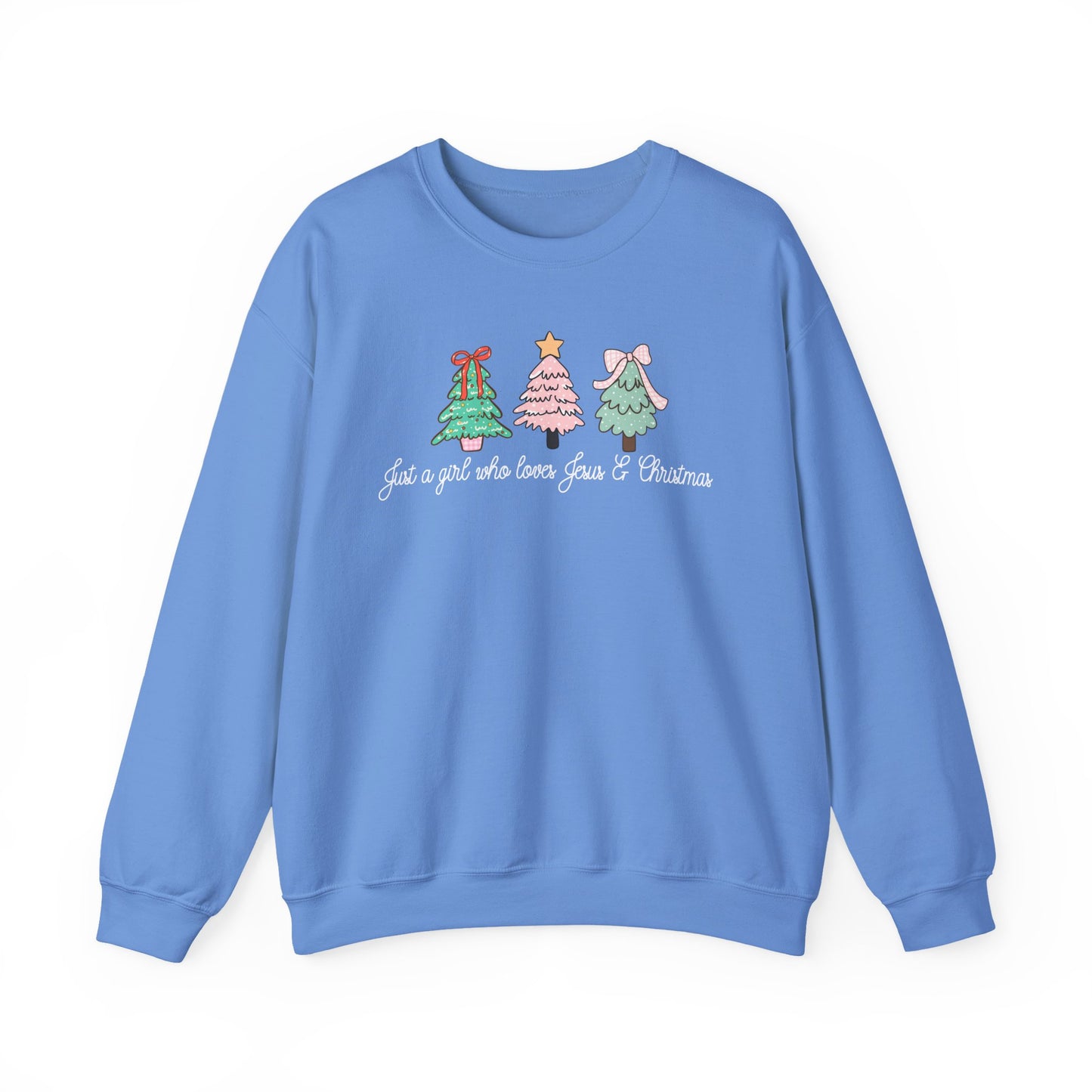 Love Jesus & Christmas Sweatshirt