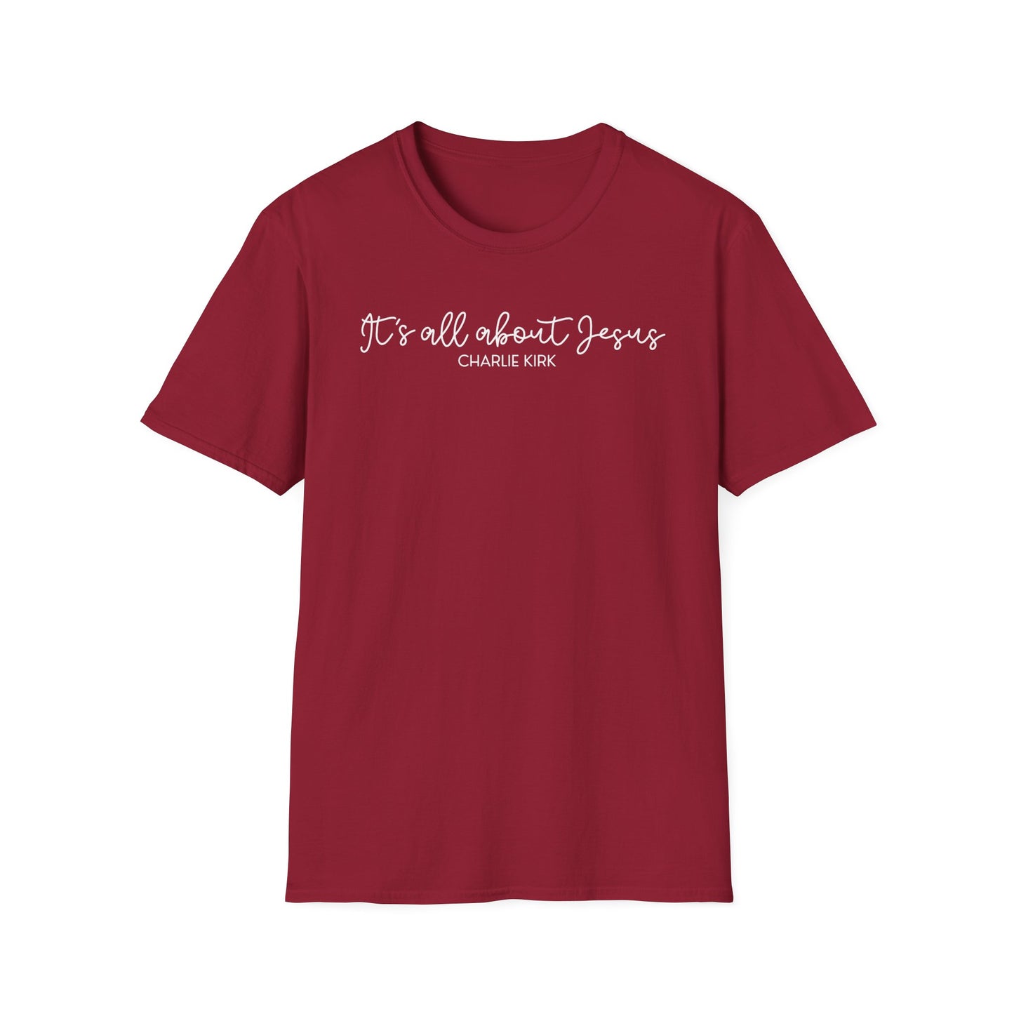All About Jesus Tee (White Design)