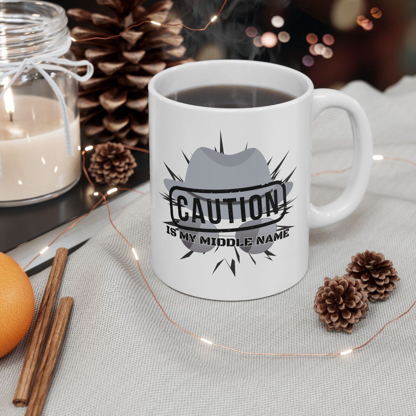 Caution Mug