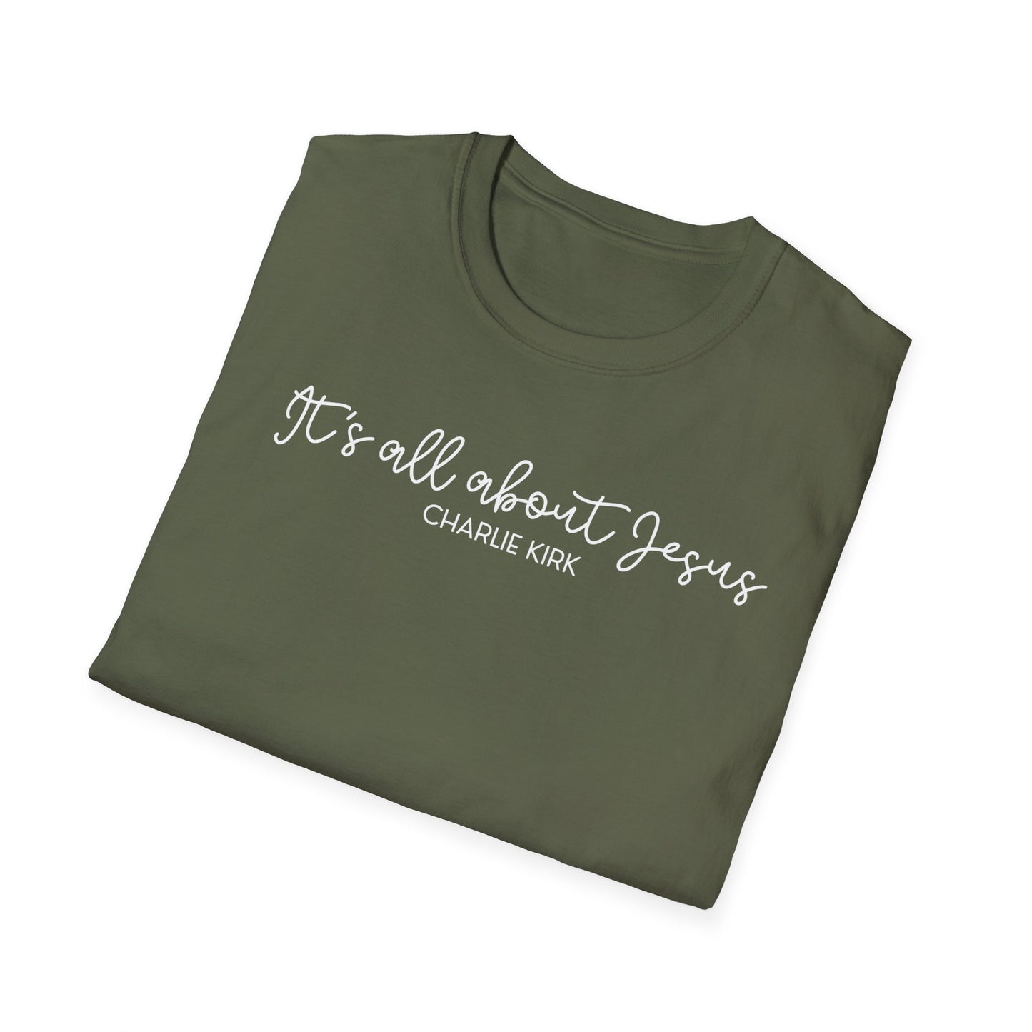 All About Jesus Tee (White Design)