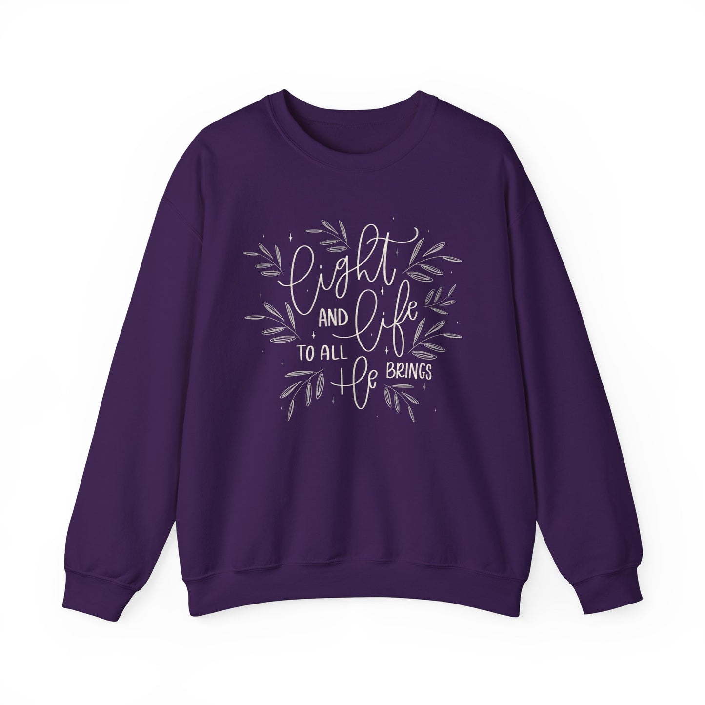 Light and Life to All Crewneck