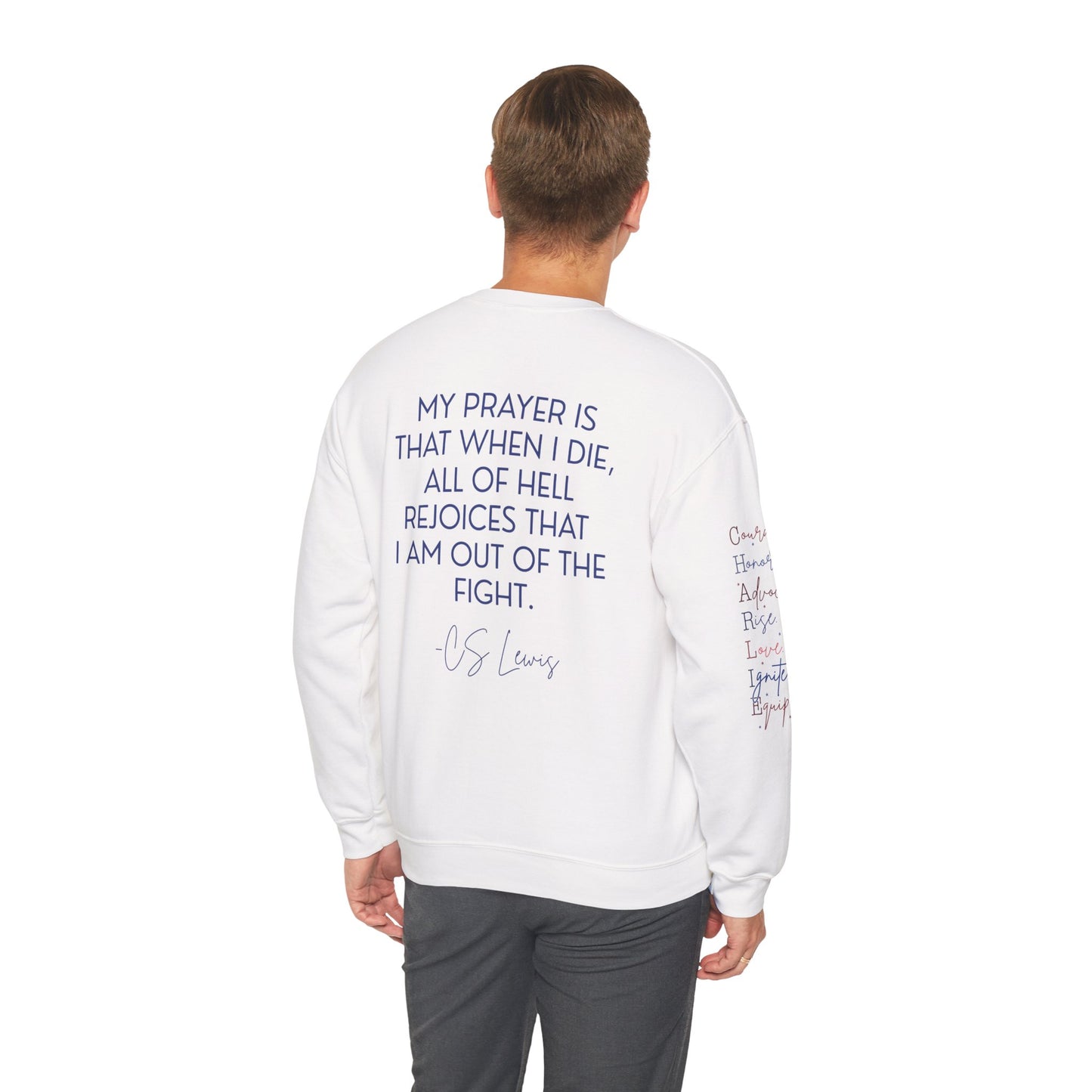 All About Jesus Crewneck Sweatshirt