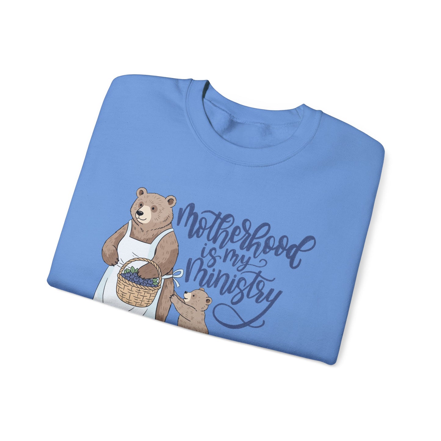 Motherhood Is My Ministry Crewneck Sweatshirt