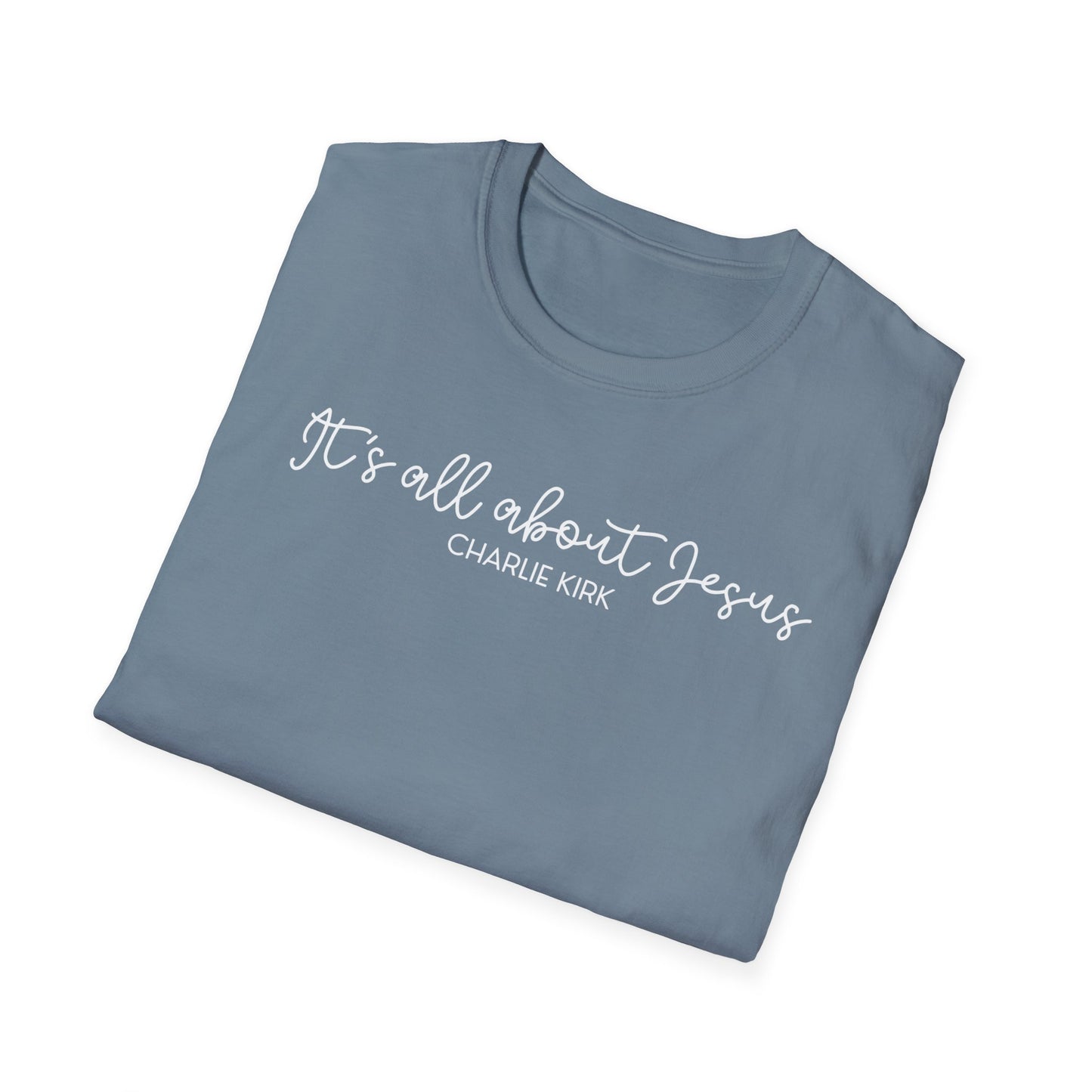 All About Jesus Tee (White Design)