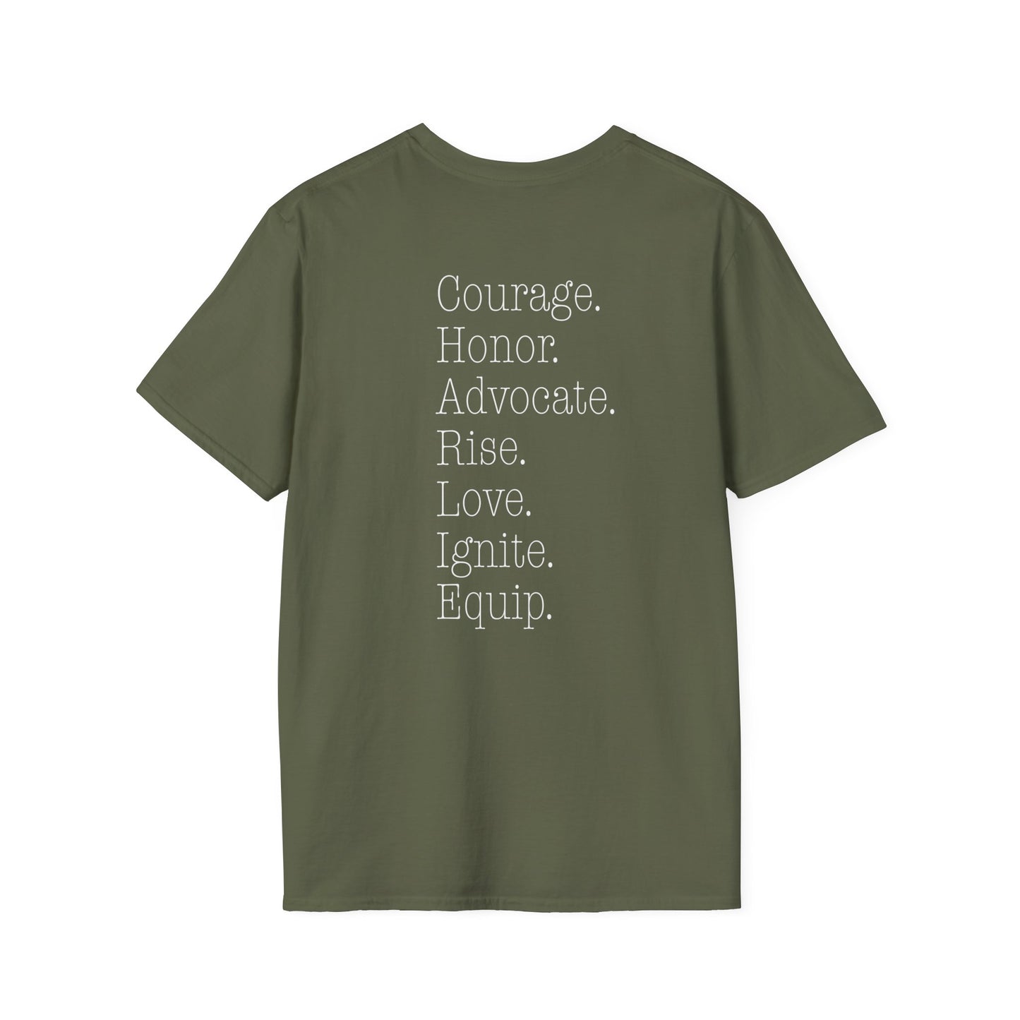 All About Jesus Tee (White Design)