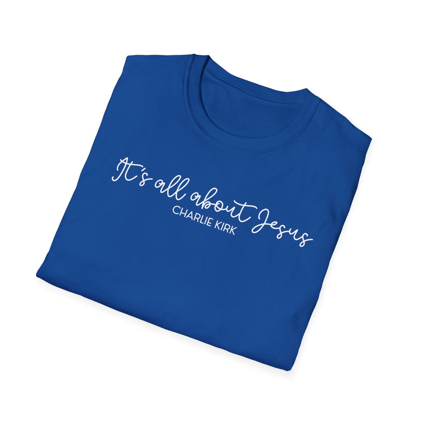 All About Jesus Tee (White Design)