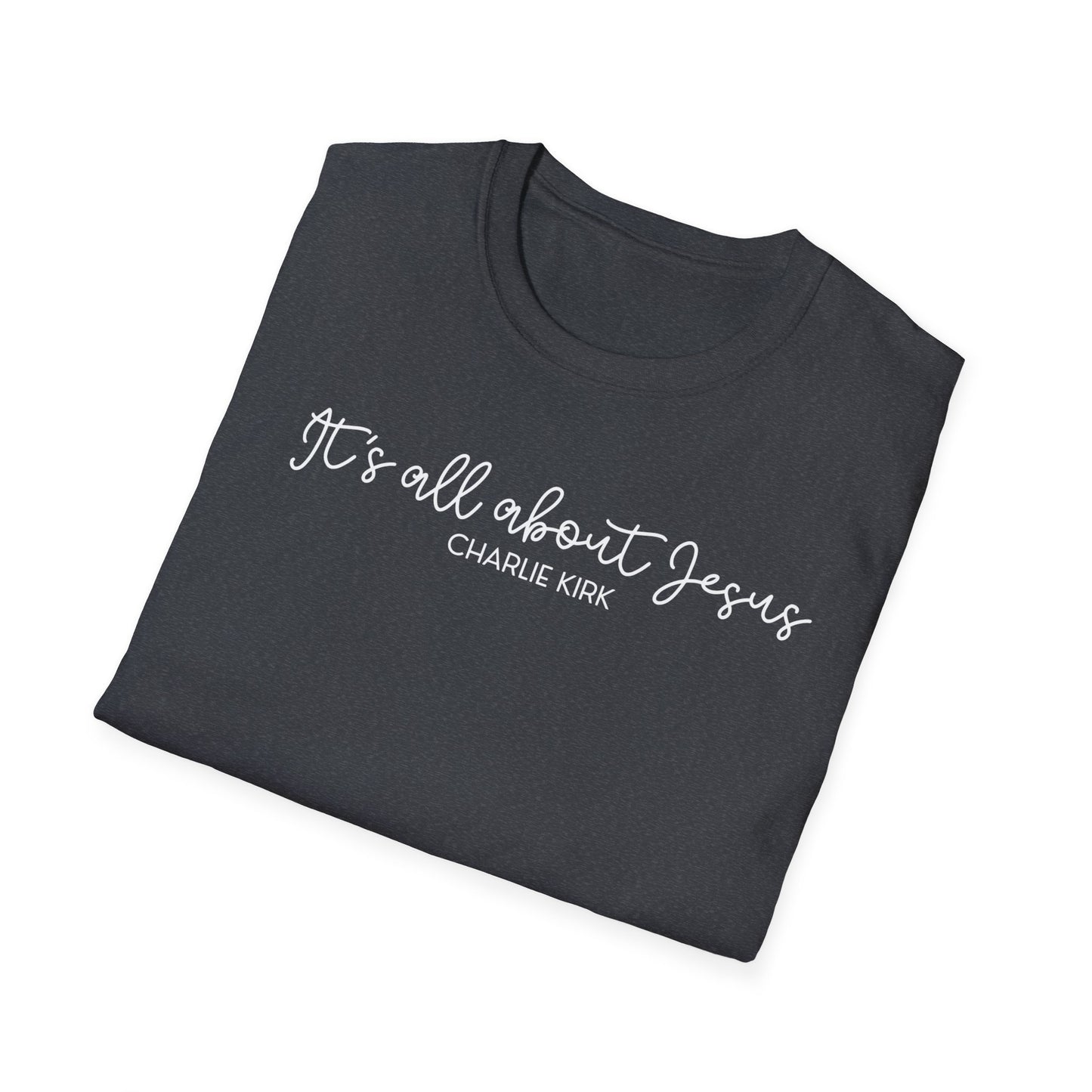 All About Jesus Tee (White Design)