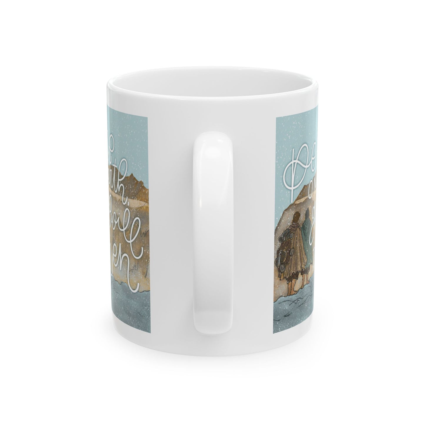 Peace on Earth Lord of the Rings Mug