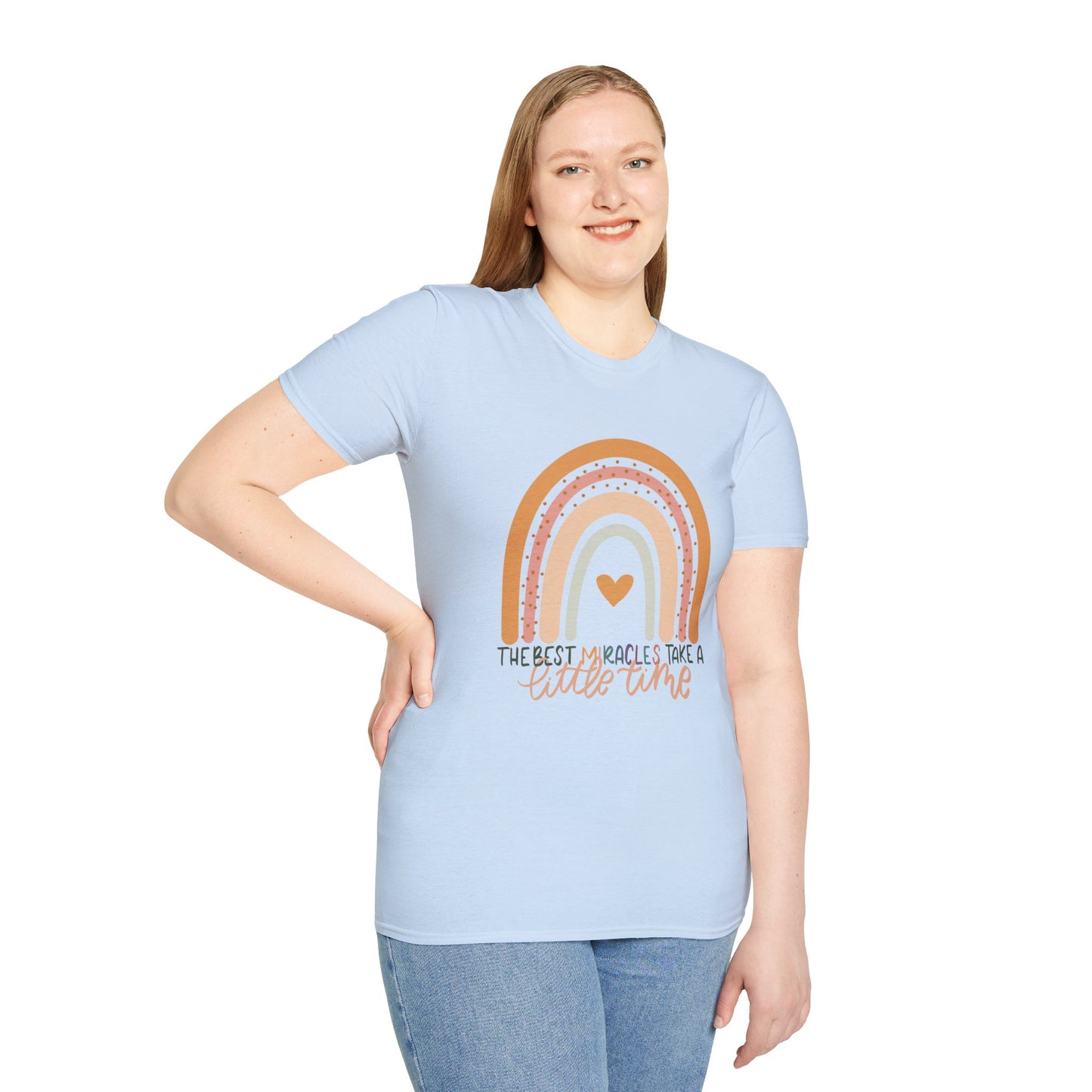 The Best Miracles Take A Little Time Tee
