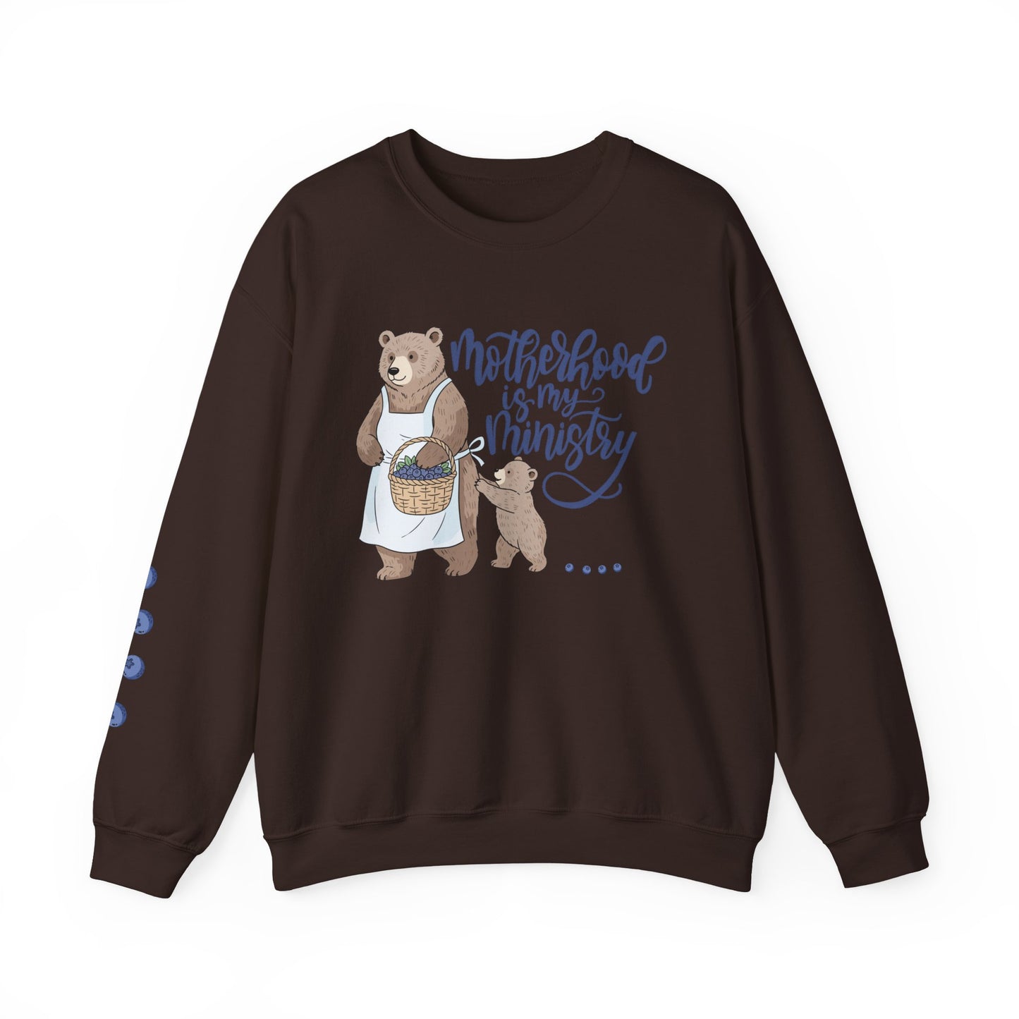 Motherhood Is My Ministry Crewneck Sweatshirt