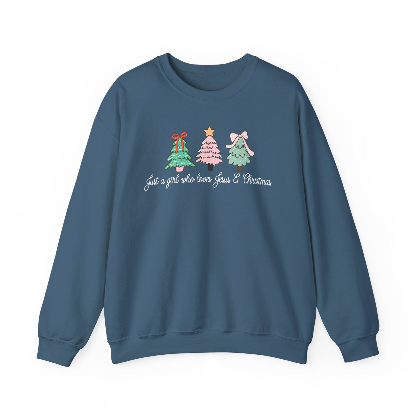Love Jesus & Christmas Sweatshirt