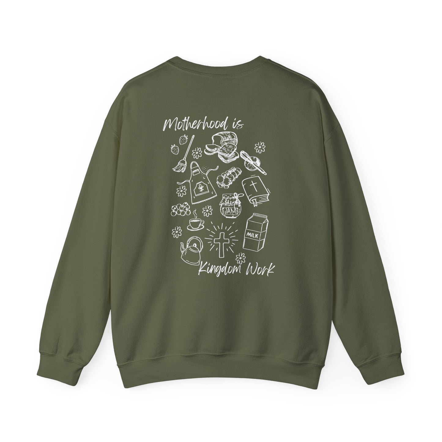 Motherhood is Kingdom Wolr Sweatshirt