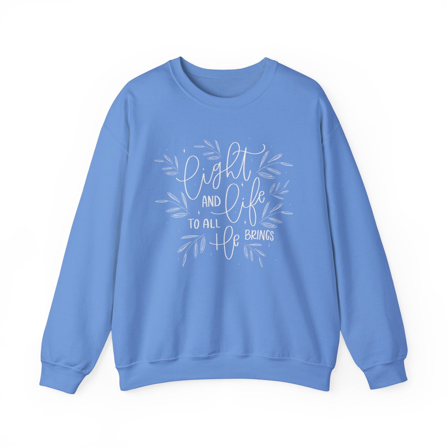 Light and Life to All Crewneck