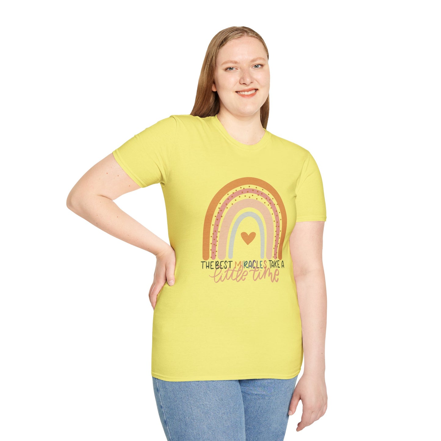 The Best Miracles Take A Little Time Tee