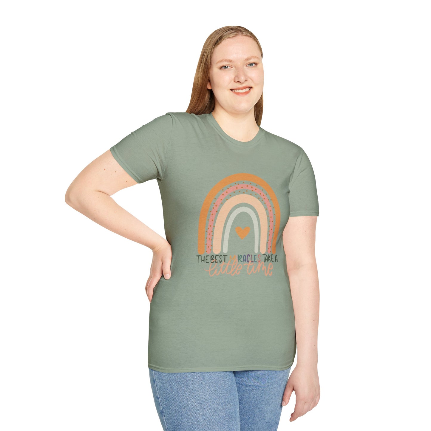 The Best Miracles Take A Little Time Tee