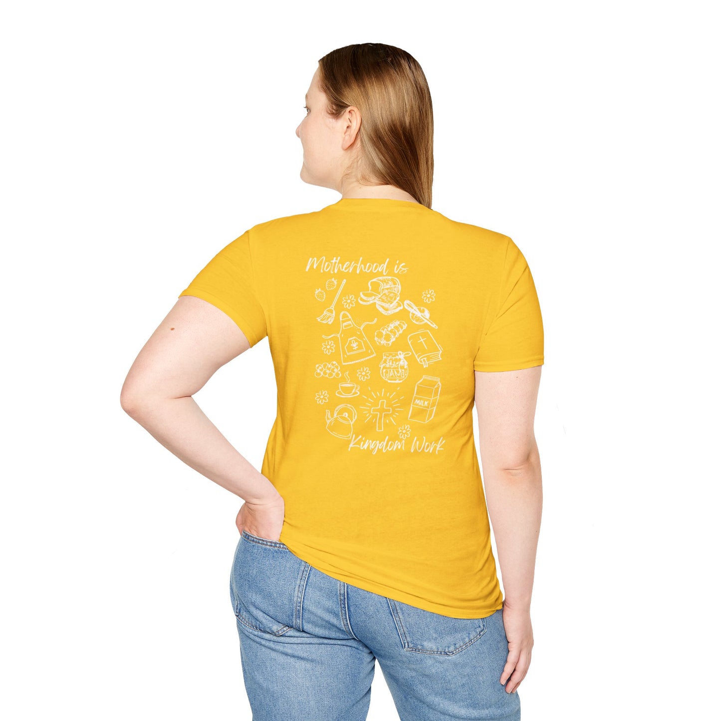 Motherhood Is Kingdom Work Tee