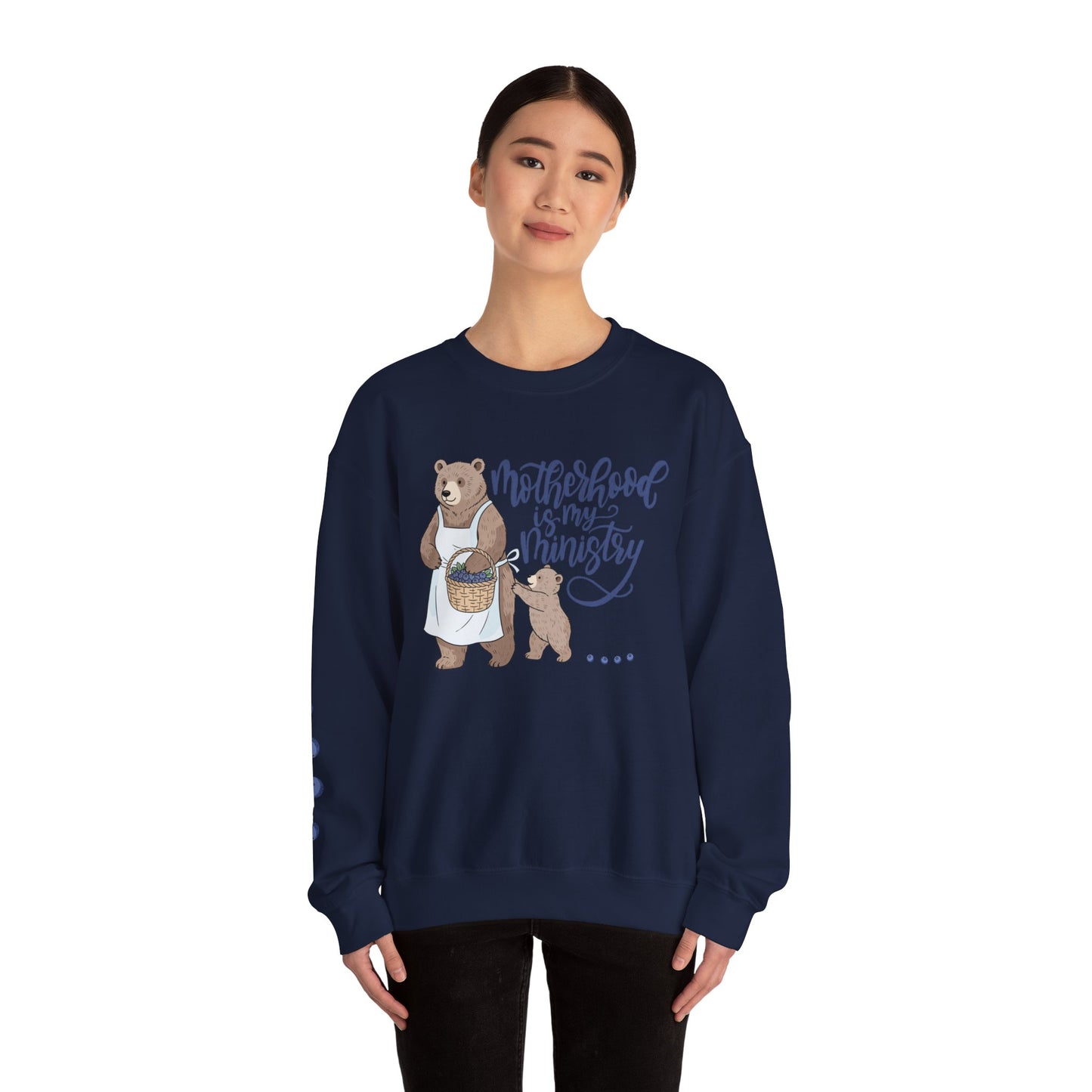 Motherhood Is My Ministry Crewneck Sweatshirt