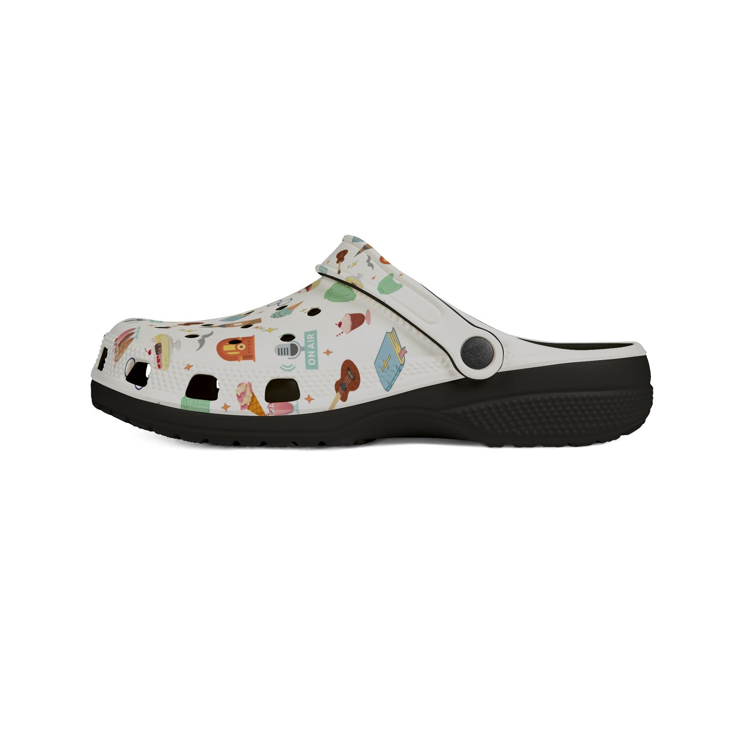 Ice Cream & Imagination Adult Clogs