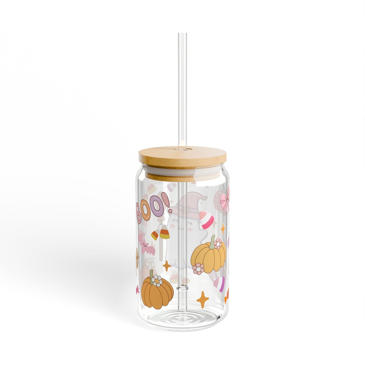 Cute Ghostie + Candy Glass