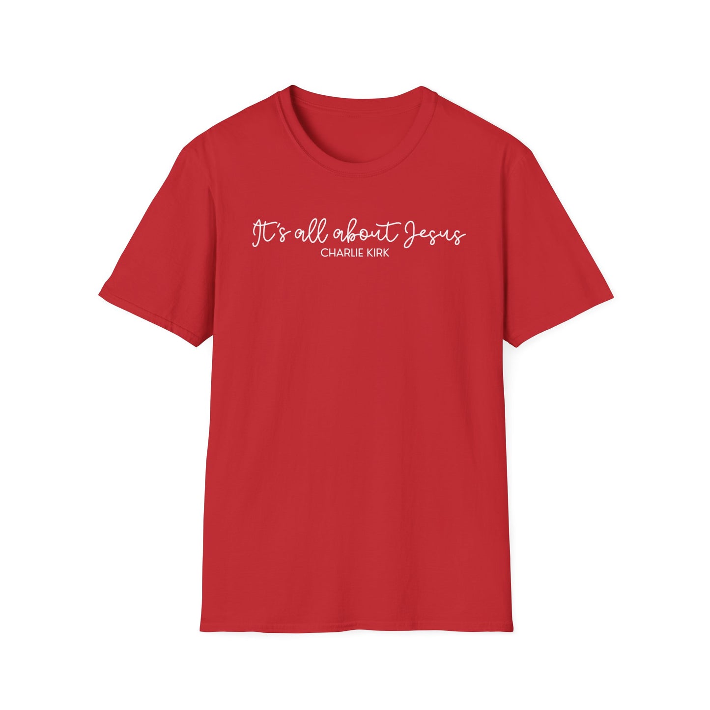 All About Jesus Tee (White Design)