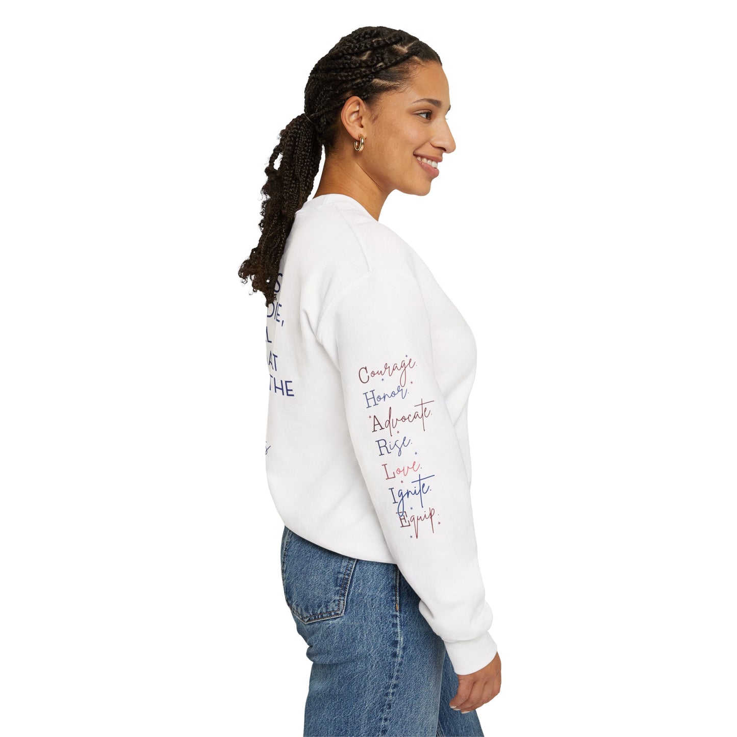 All About Jesus Crewneck Sweatshirt