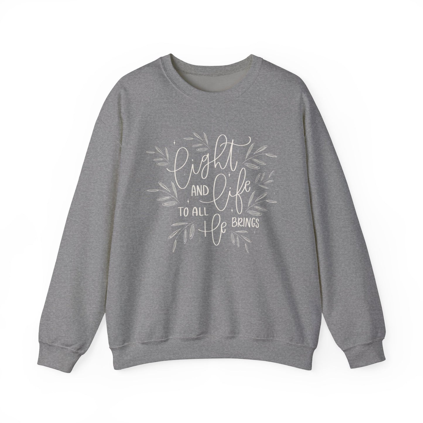 Light and Life to All Crewneck