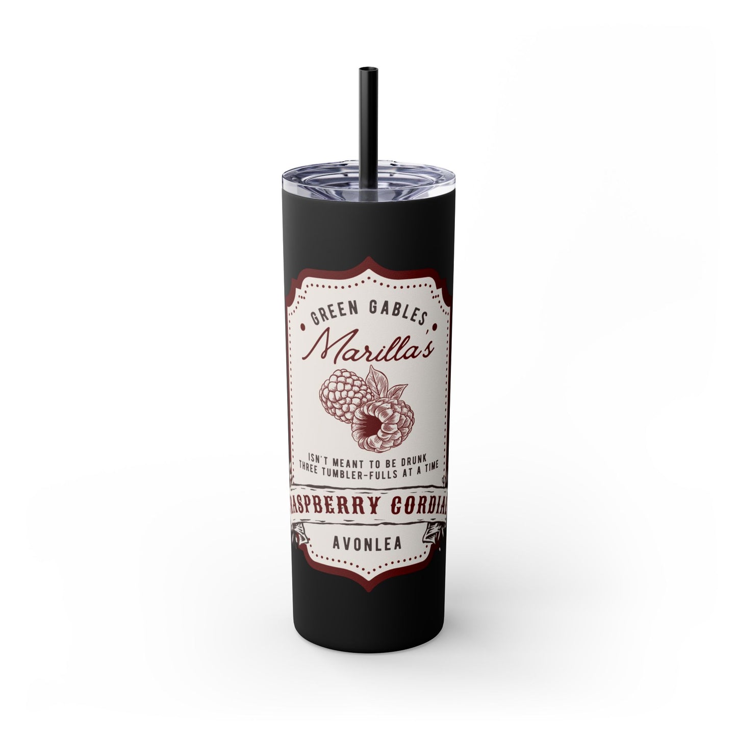 Raspberry Cordial Skinny Tumbler