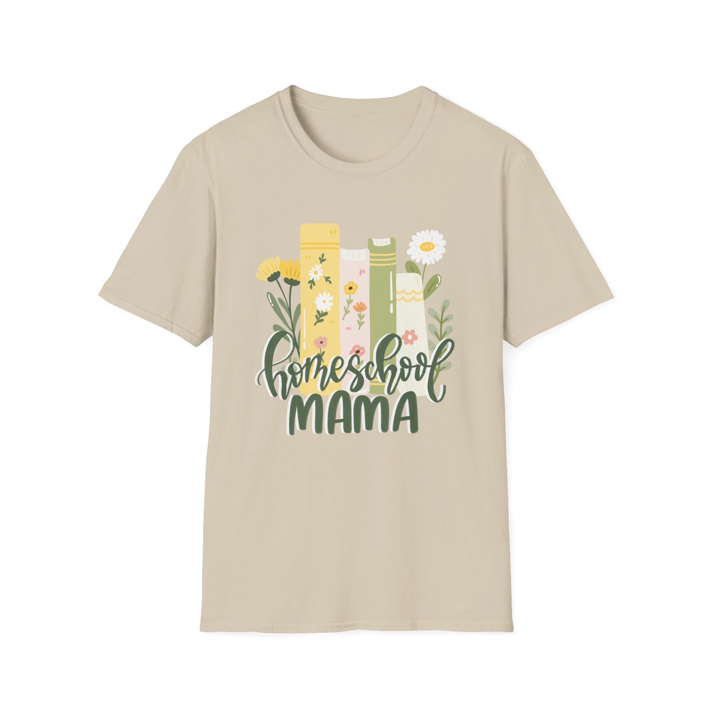 Homeschool Mama Floral Tee