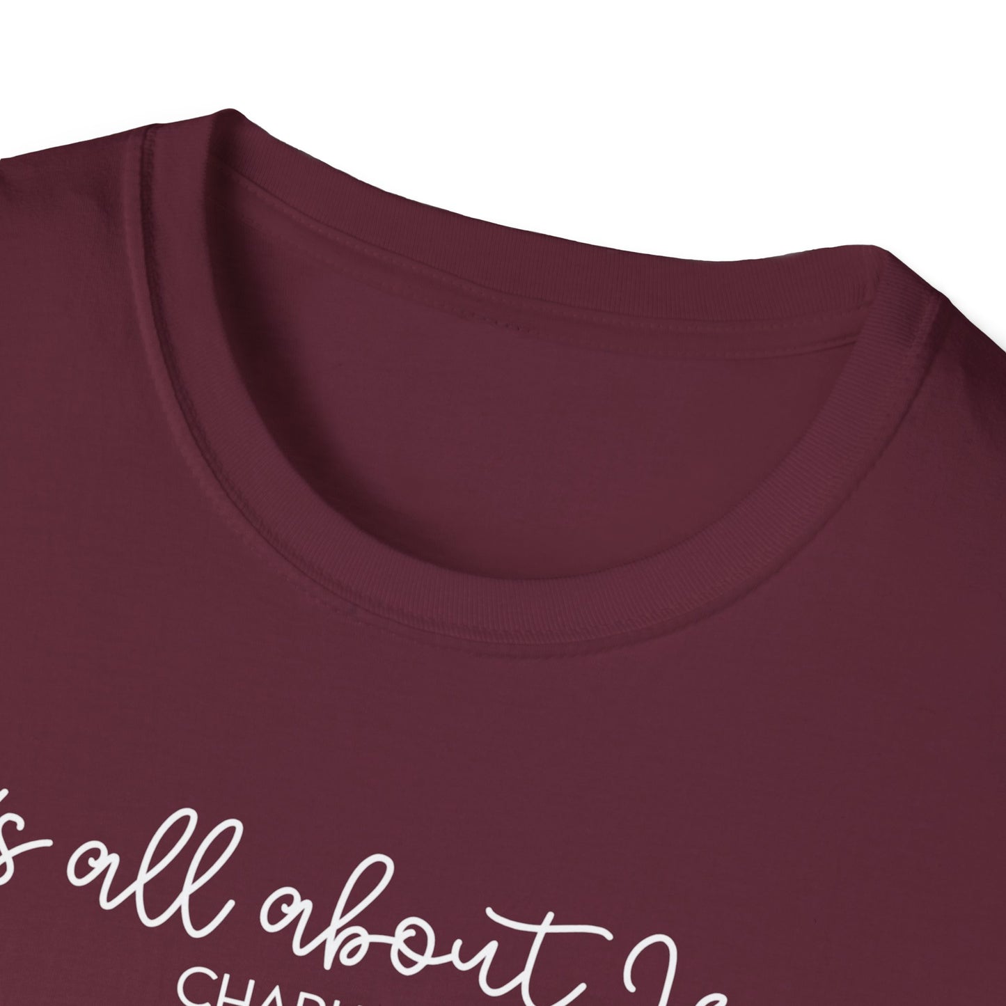 All About Jesus Tee (White Design)