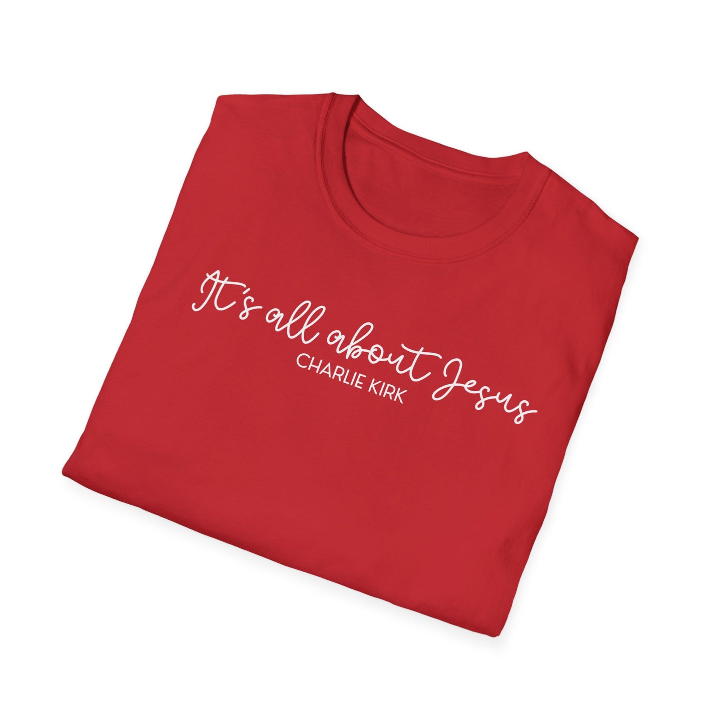 All About Jesus Tee (White Design)