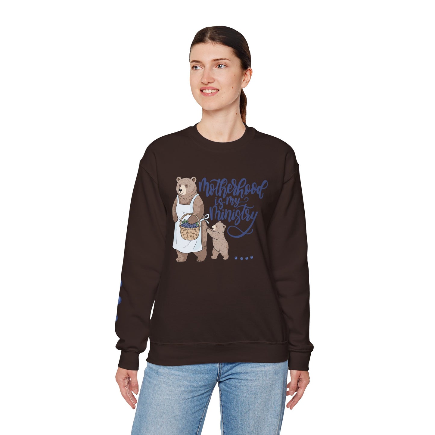 Motherhood Is My Ministry Crewneck Sweatshirt
