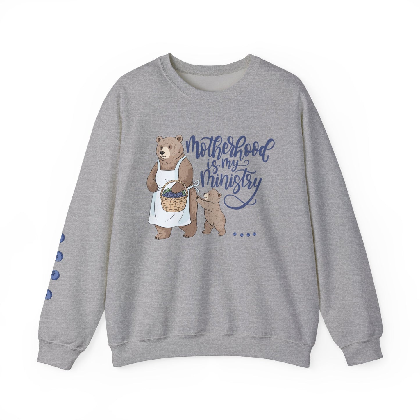 Motherhood Is My Ministry Crewneck Sweatshirt