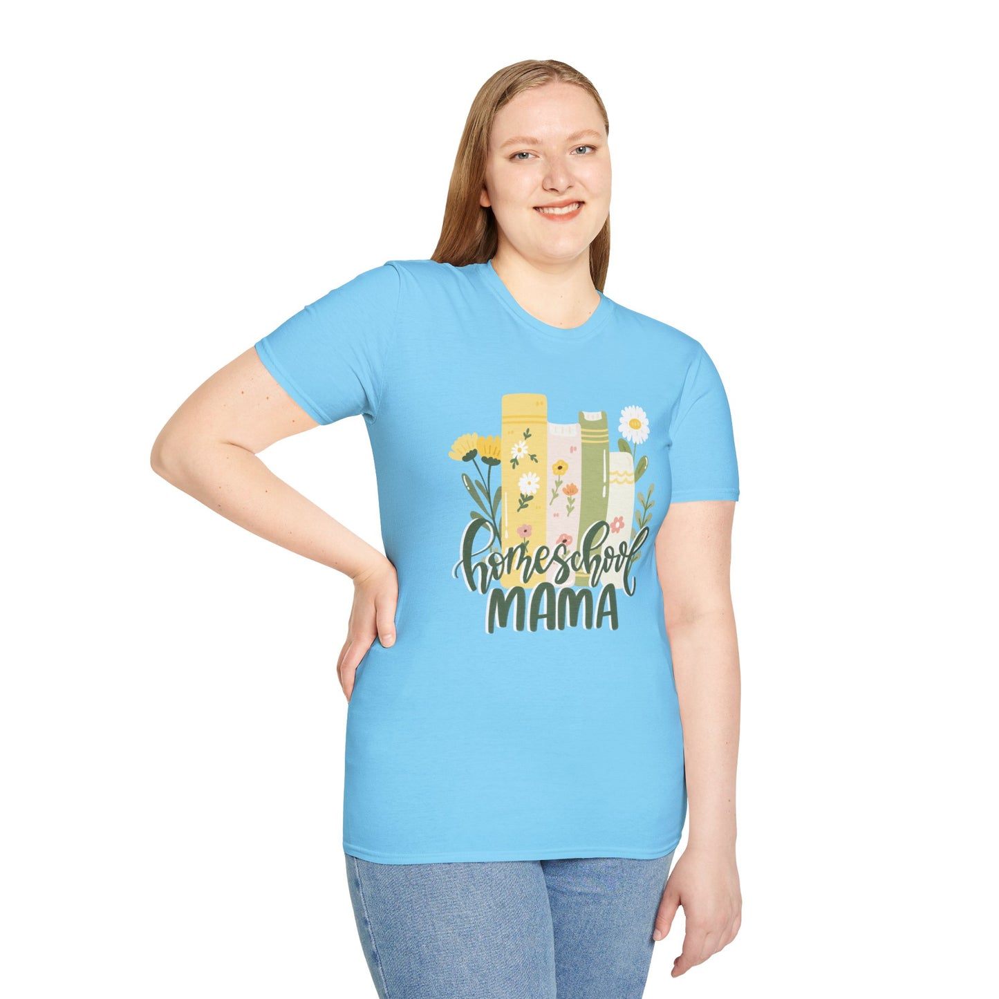 Homeschool Mama Floral Tee