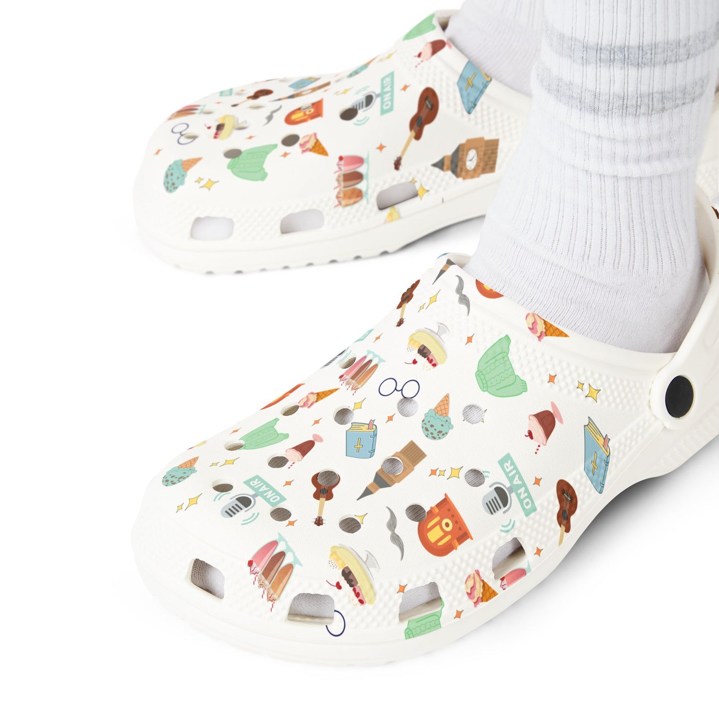 Ice Cream & Imagination Adult Clogs