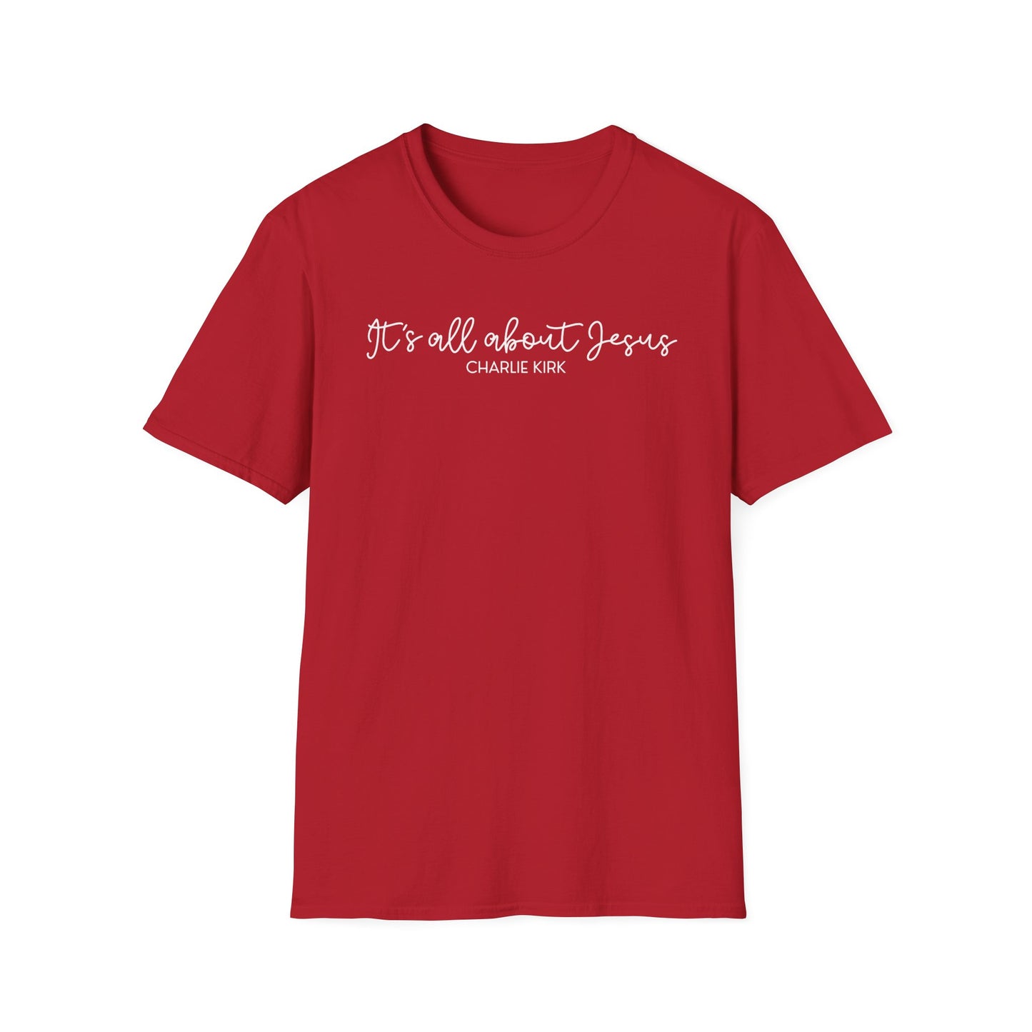All About Jesus Tee (White Design)