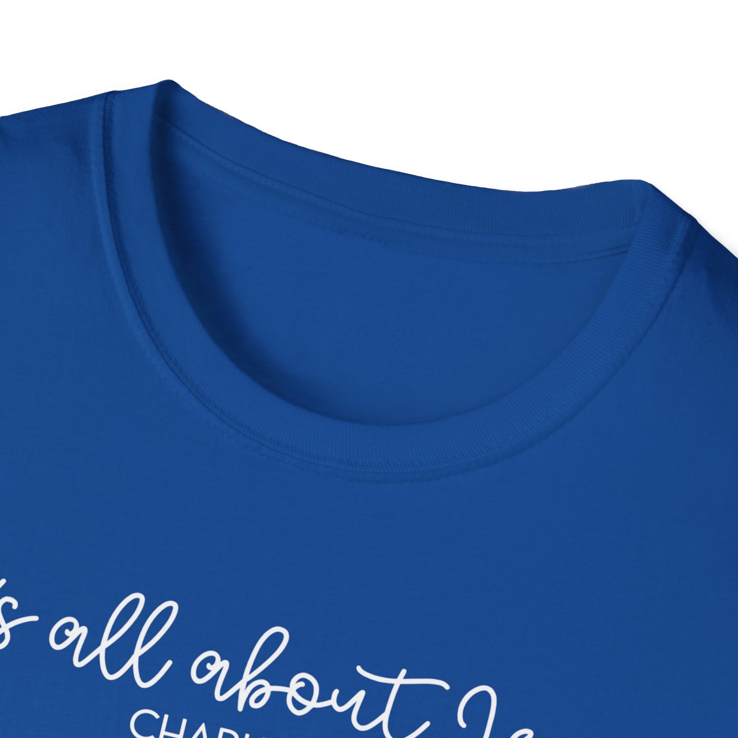 All About Jesus Tee (White Design)