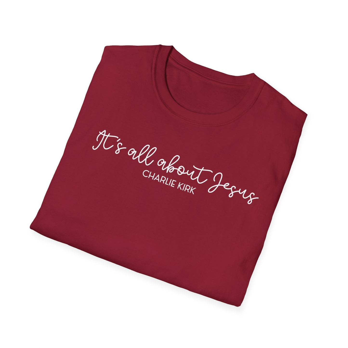 All About Jesus Tee (White Design)