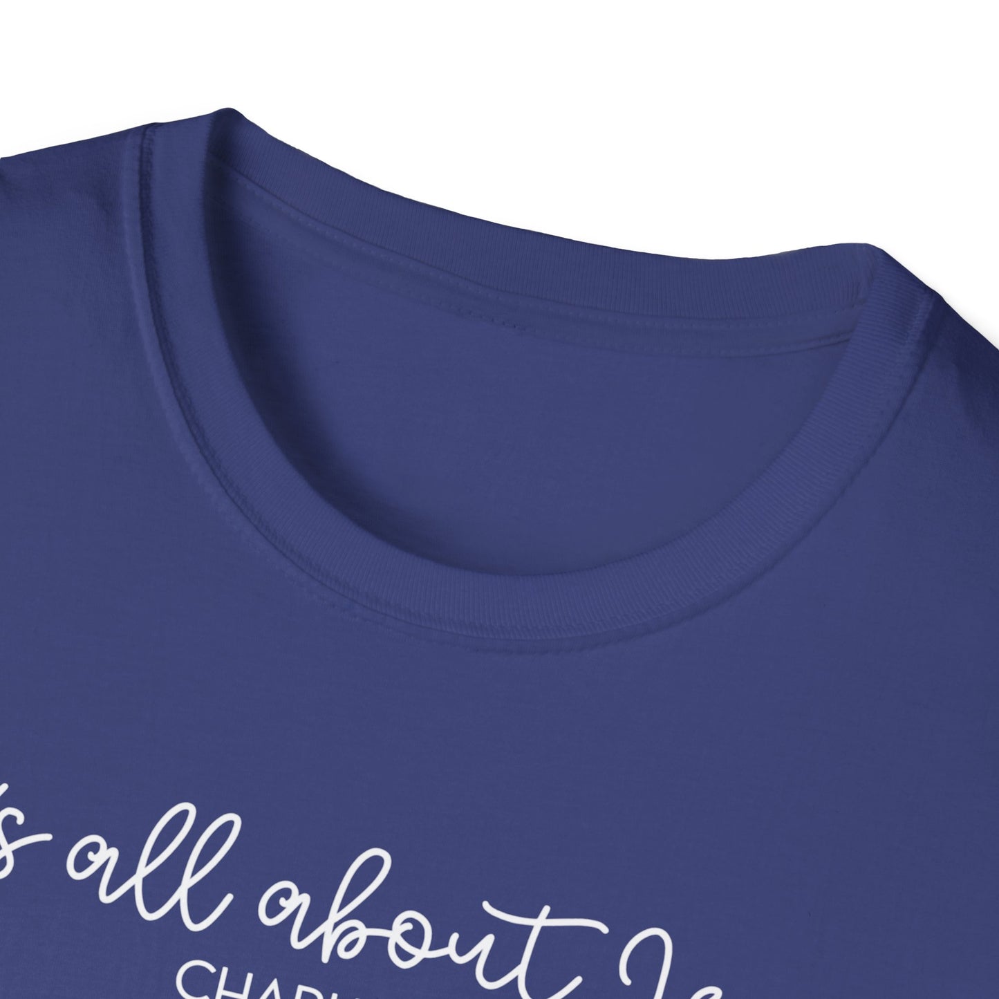 All About Jesus Tee (White Design)