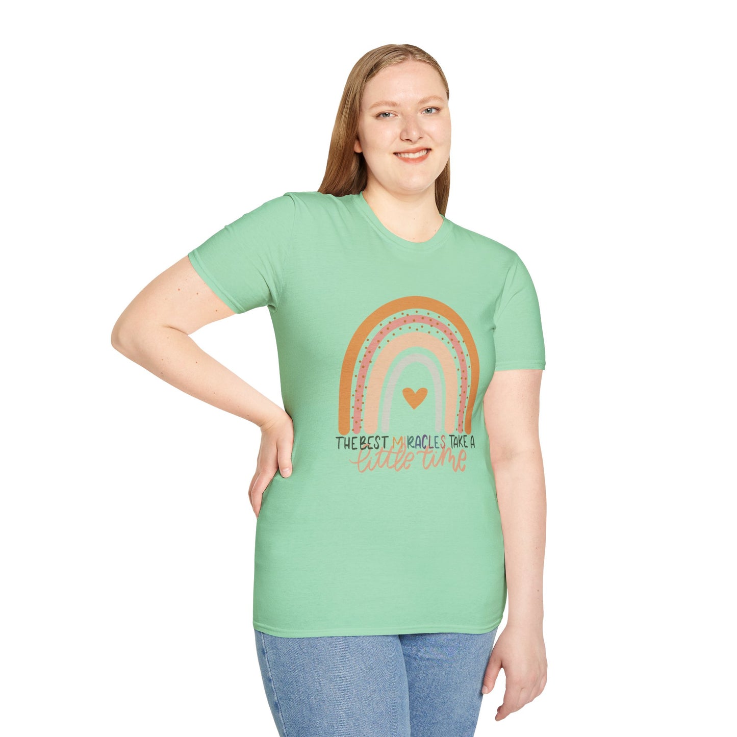 The Best Miracles Take A Little Time Tee