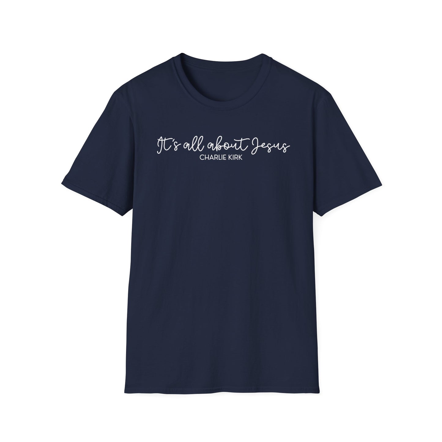 All About Jesus Tee (White Design)