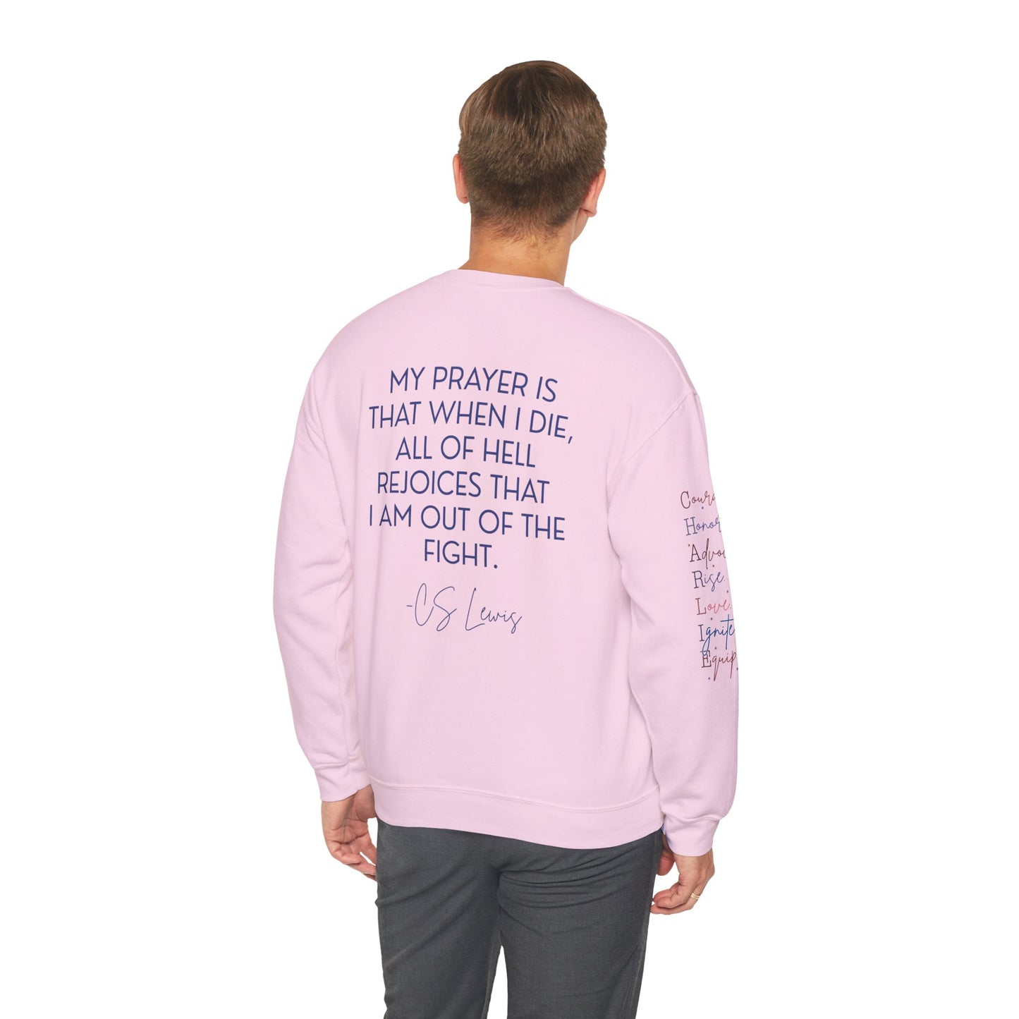 All About Jesus Crewneck Sweatshirt