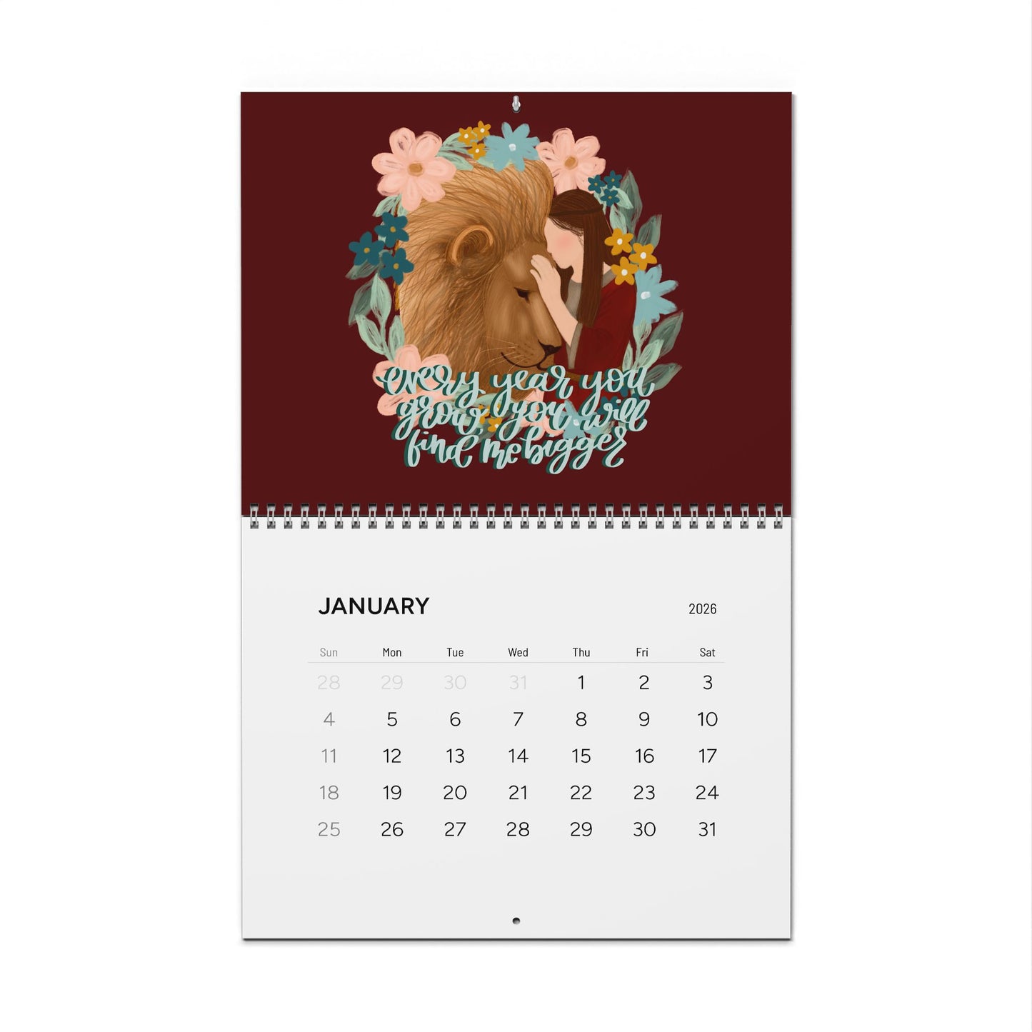 2026 Narnian Wall Calendar